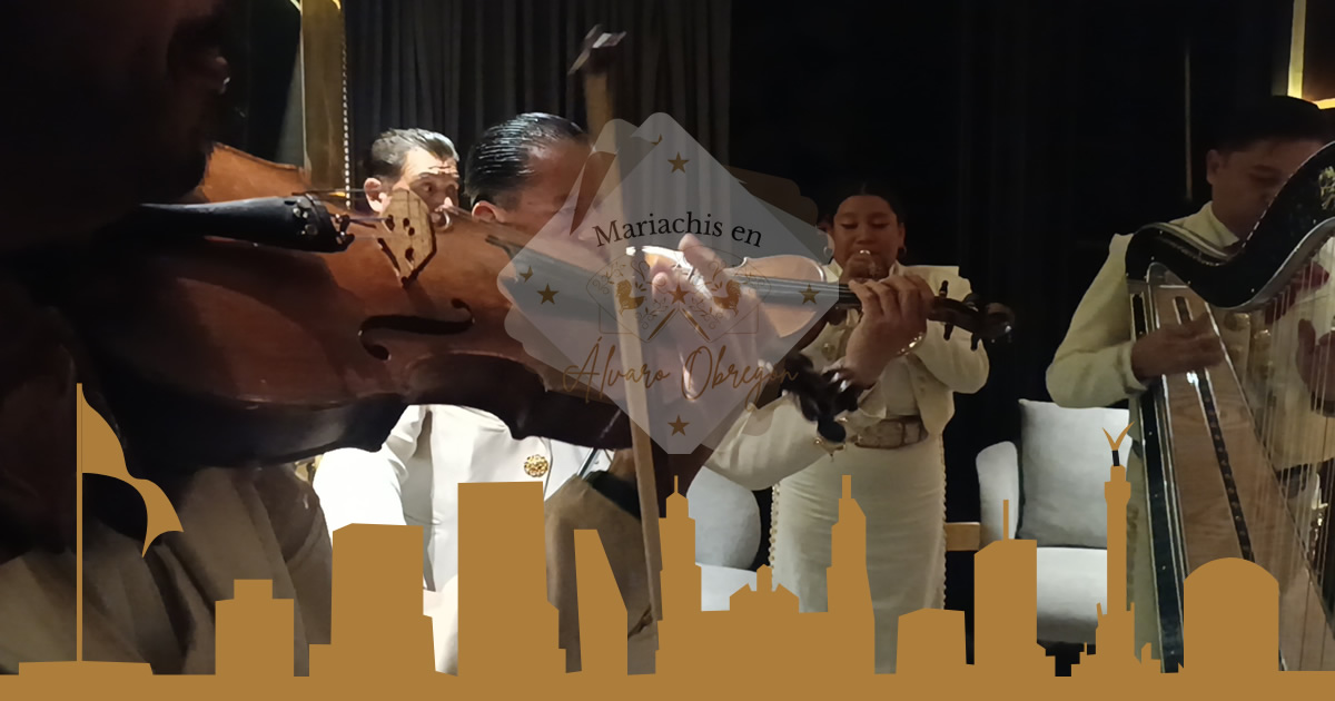 Servicio de mariachis en Álvaro Obregón